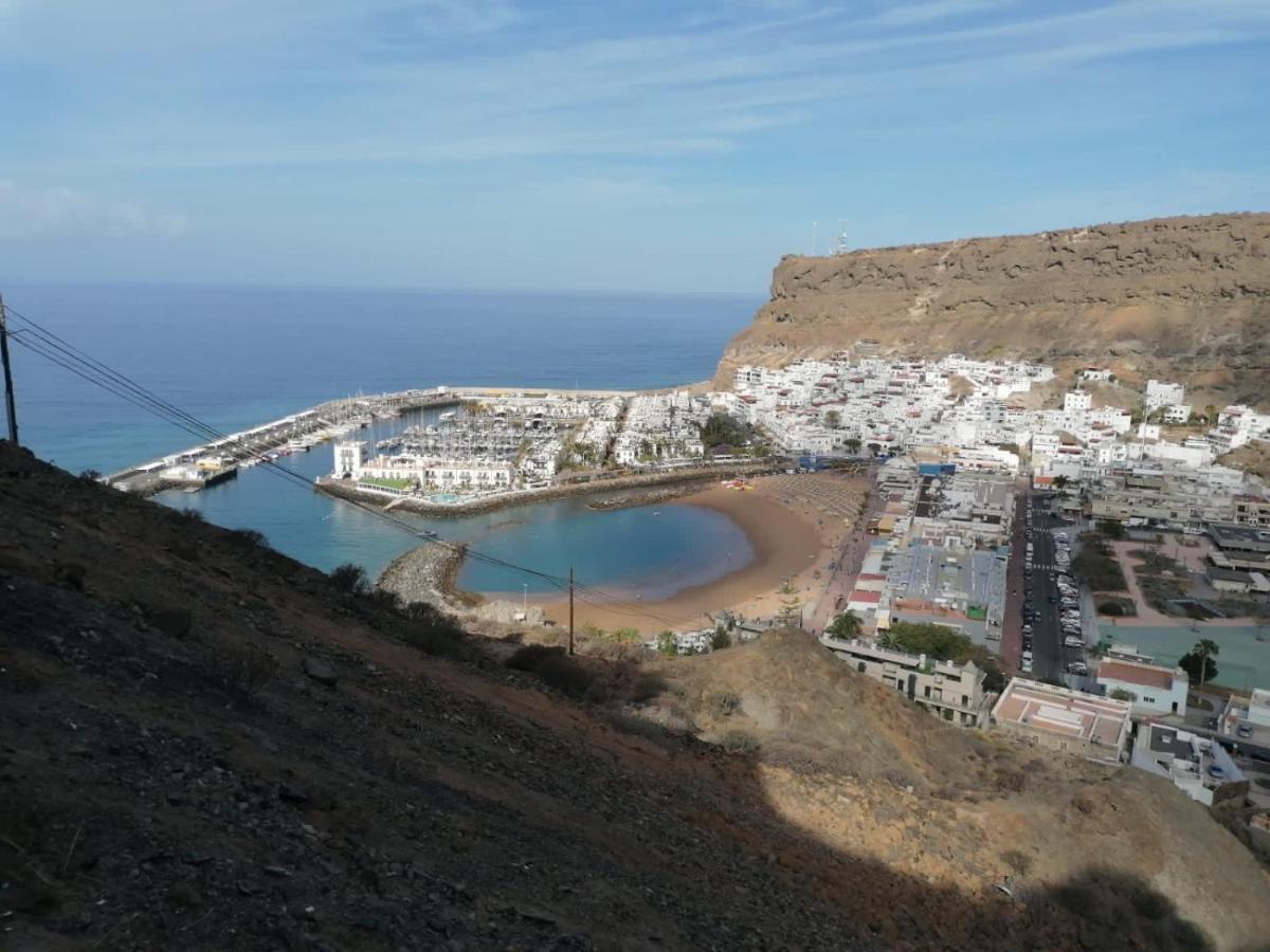 Pensión Playa Puerto De Mogan Exterior foto