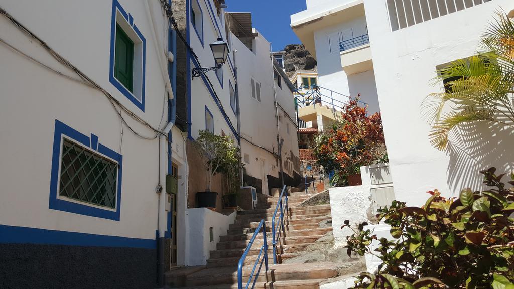 Pensión Playa Puerto De Mogan Exterior foto